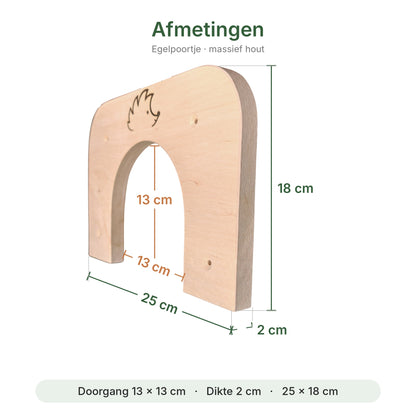 Egelpoortje Massief Hout
